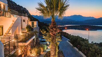 Blick von der Unterkunft