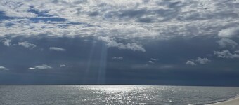 Cozy Little Blue Cottage by the Bay