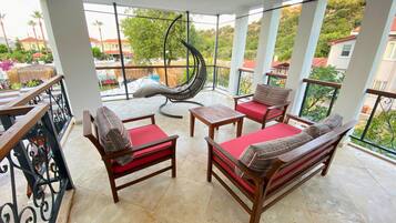 Honeymoon-Zimmer | Terrasse/Patio