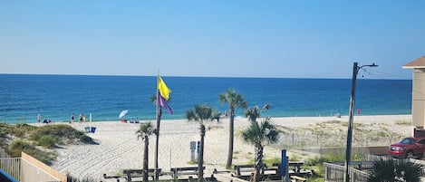 On the beach