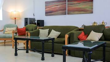 Sitteområde i lobbyen