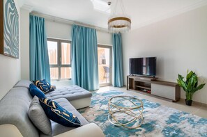Apartment | 1 bedroom - Bright 1bd 110m2 in Palm Pool Gym Beach Parking (Dubai)