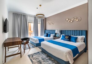 1 bedroom - Bright 1bd 110m2 in Palm Pool Gym Beach Parking (Dubai)