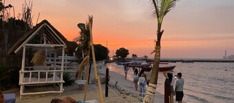 Handsome! Beach Hotel - Punta Arena, Tierra Bomba Island - Cartagena