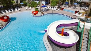 Indoor pool, outdoor pool - One Bedroom Condo, Calypso Cay Resort (2730239) (Kissimmee)