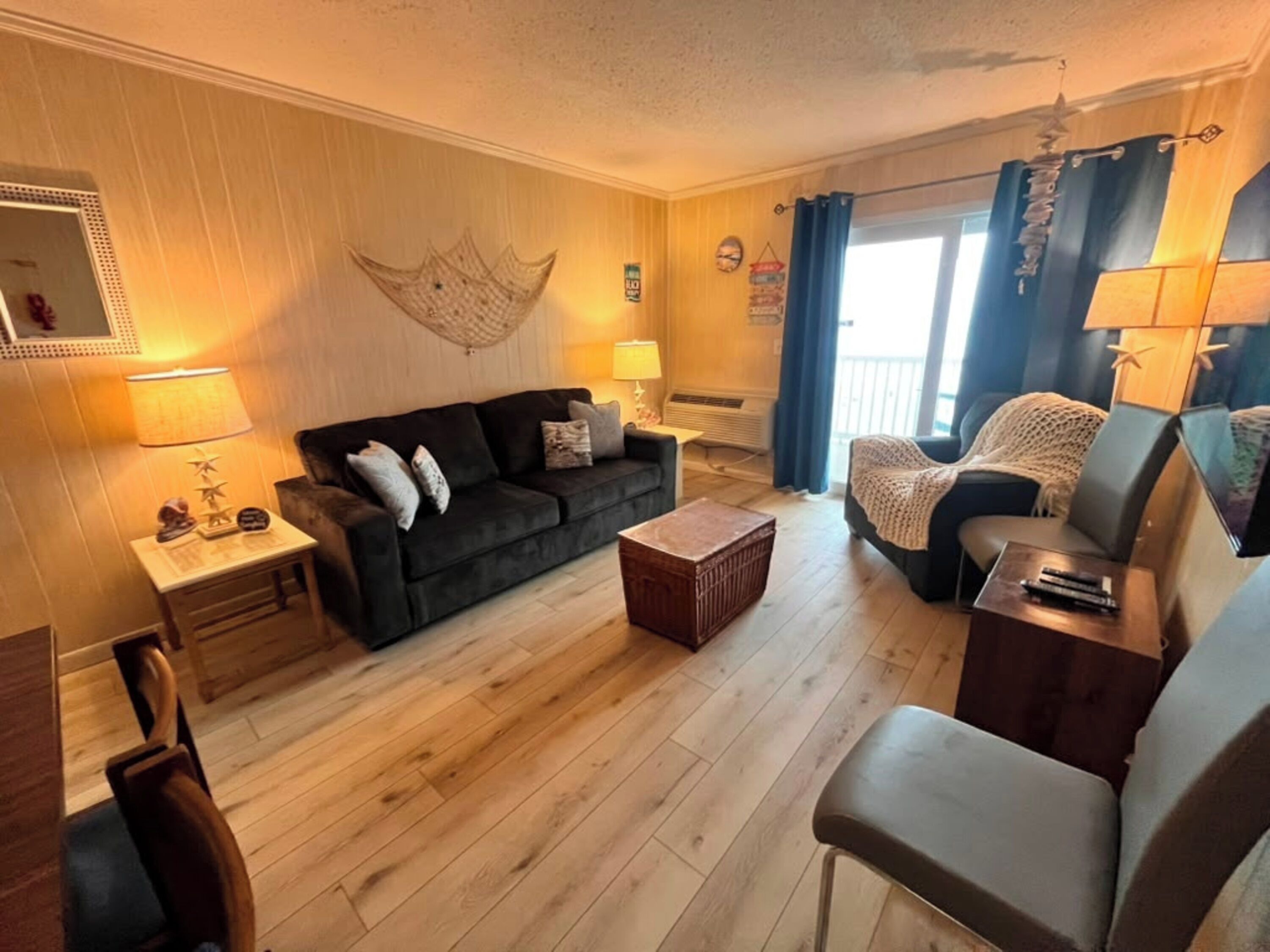 Appart'hôtel Exclusif, 2 chambres, vue océan | Salle de séjour