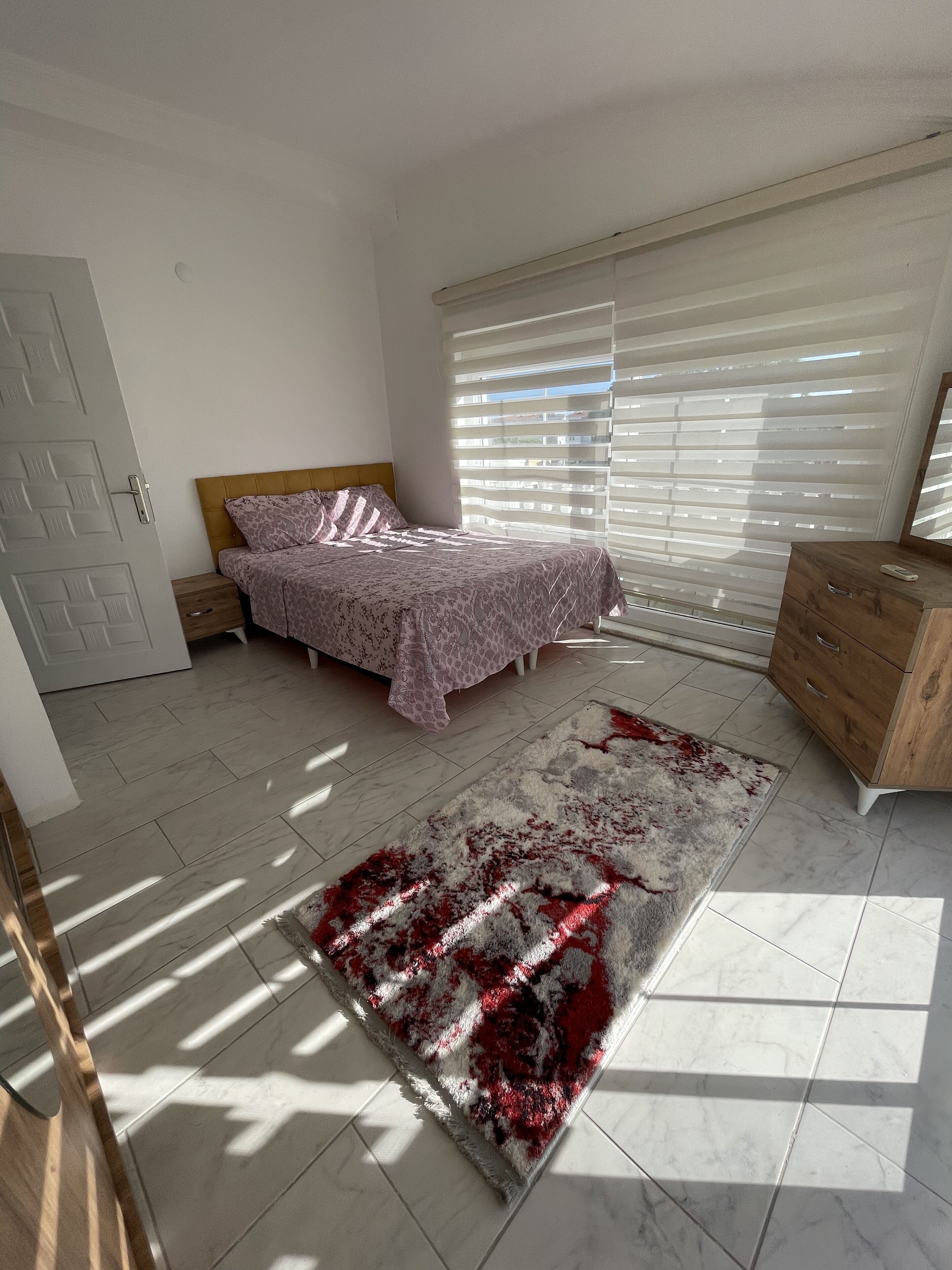 The complex offers a large private pool and private parking.