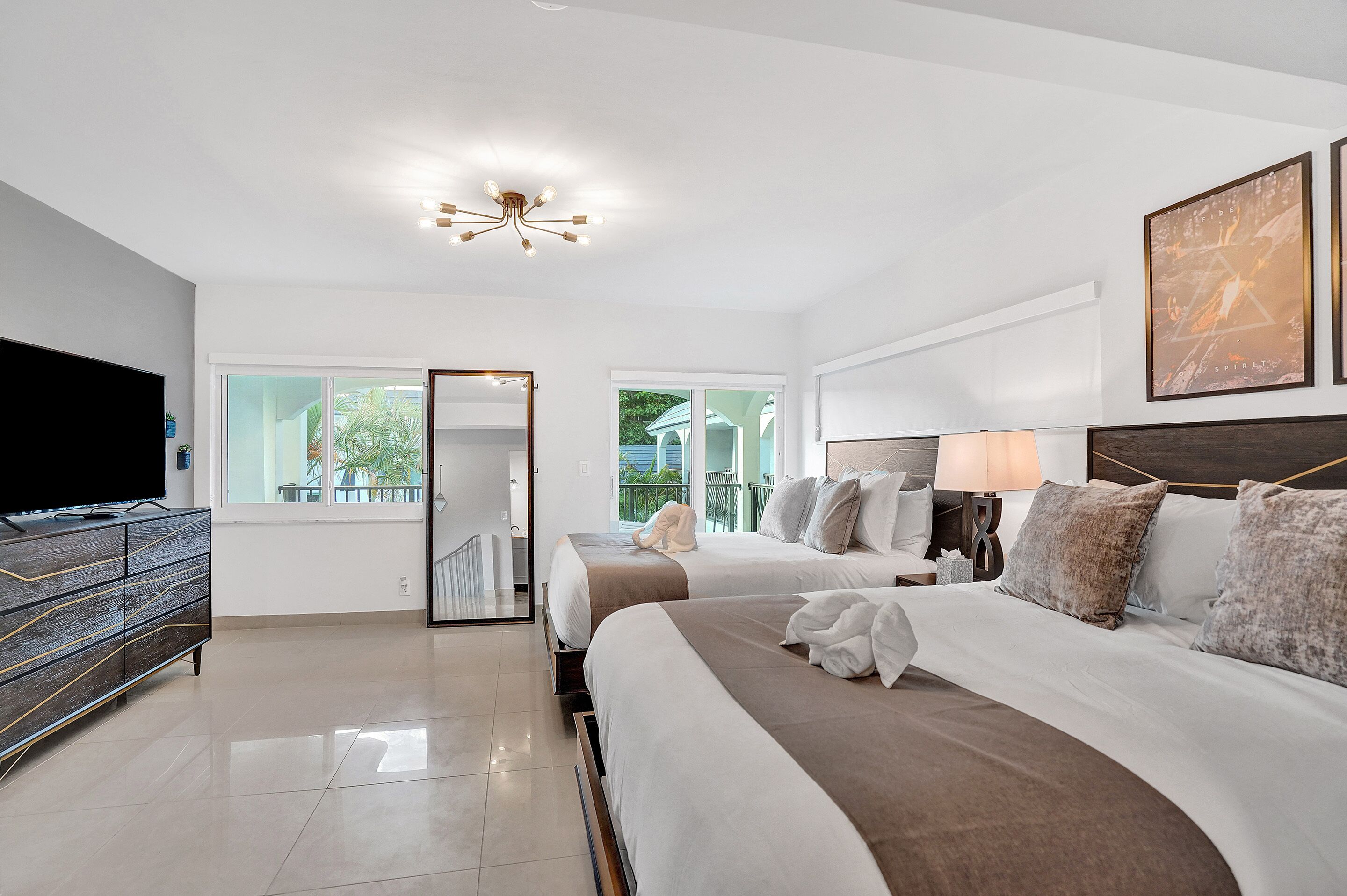 公寓 (6 - 1.5 Bathrooms) | 熨斗/熨衣板、免费 WiFi