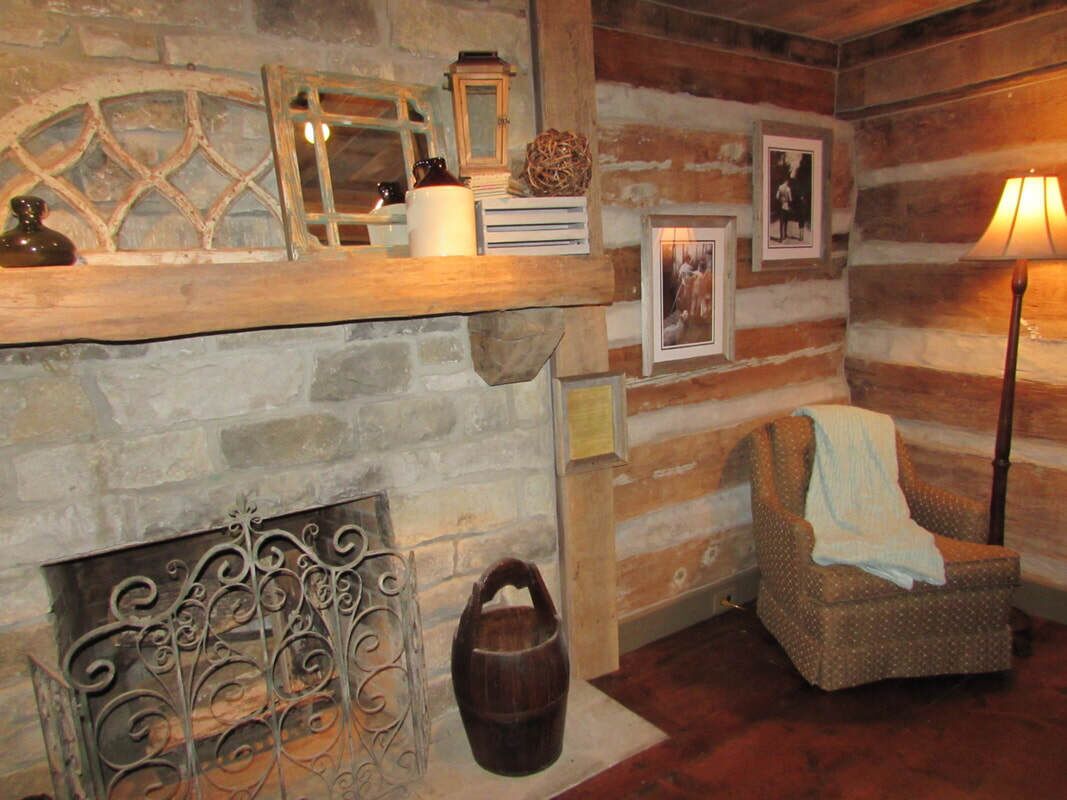 1850’s Log Cabin with Historic Charm, Modern Amenities,  .