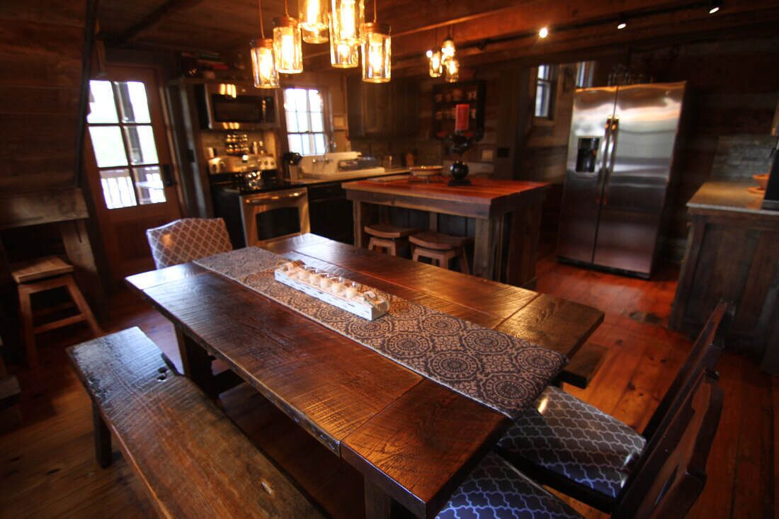 1850’s Log Cabin with Historic Charm, Modern Amenities,  .