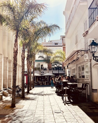 Super et stylé Fuengirola, Plaza de Chinorros!