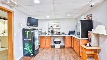 Kontinental frokost er inkludert hver dag