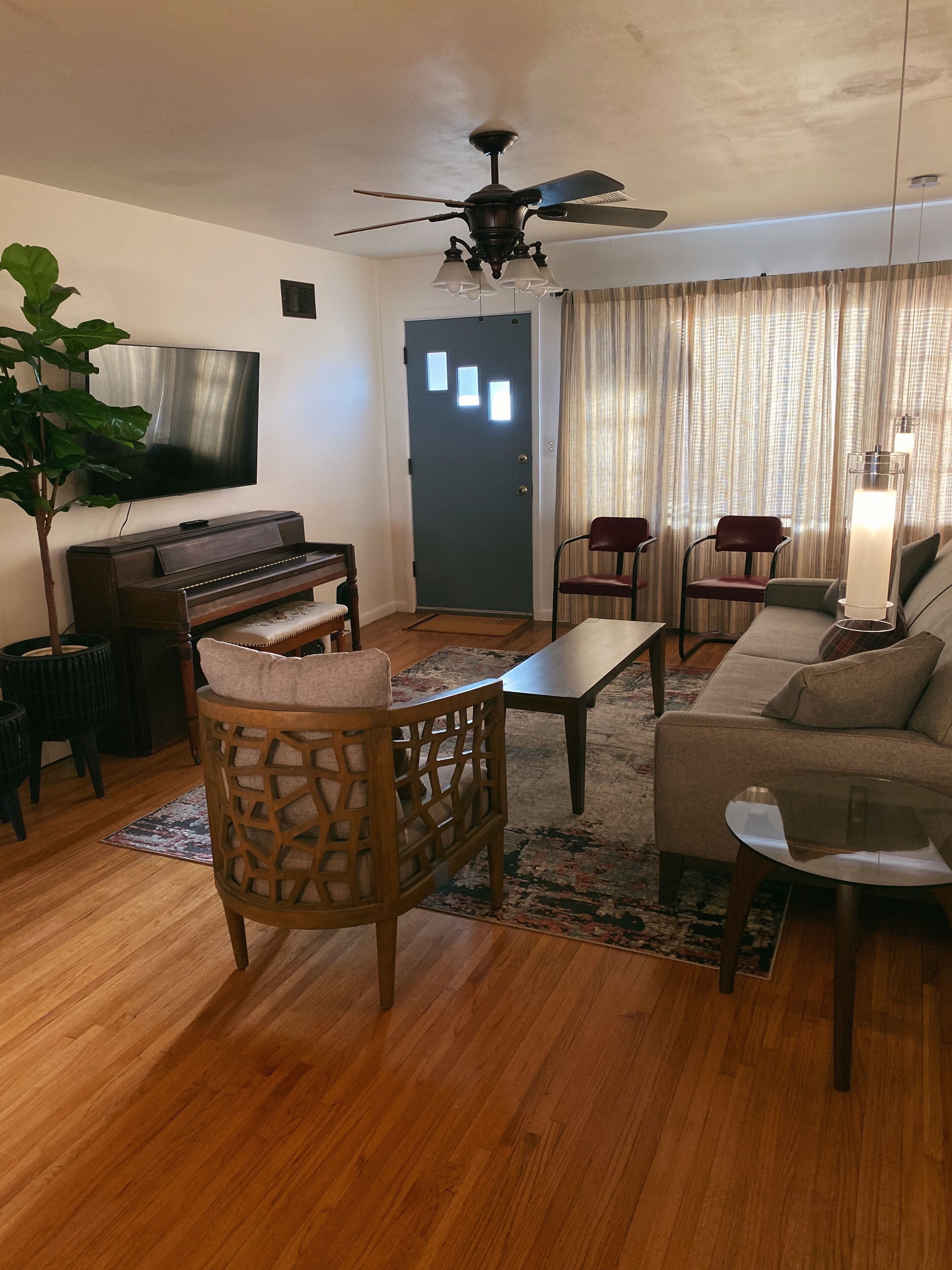 Industrial 3 Bedroom Home with Game Room & Patio