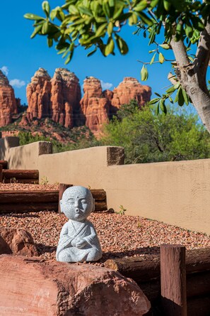 Exterior detail - Sugarloaf House | Private Trail Access | Hot Tub | Game Room | OMG Red Rock Views (Sedona)