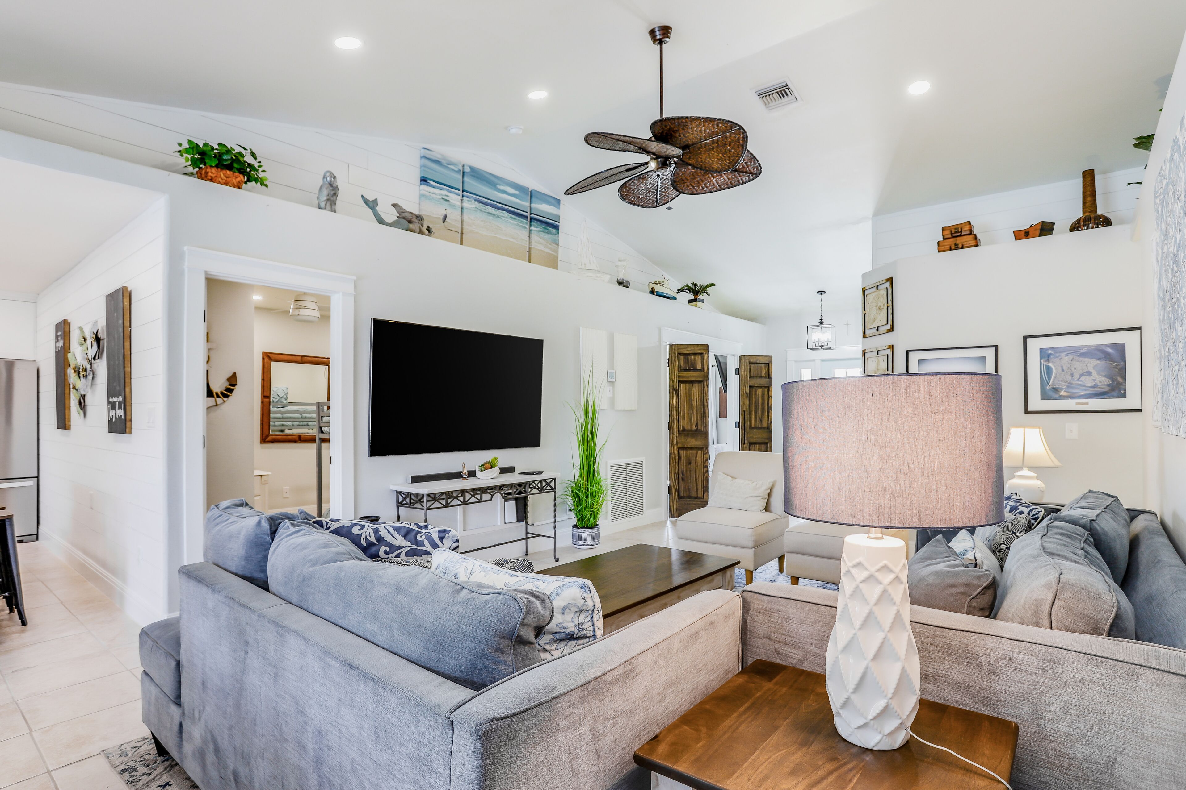 Beautiful house with private pool, firepit, & outdoor TVs - near several beaches