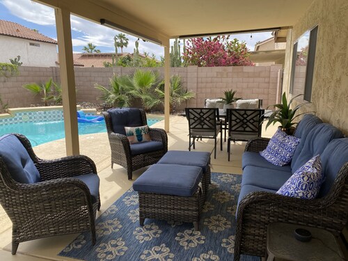 Beautiful, 3 bedroom , 2bath ,heated pool , pool table 