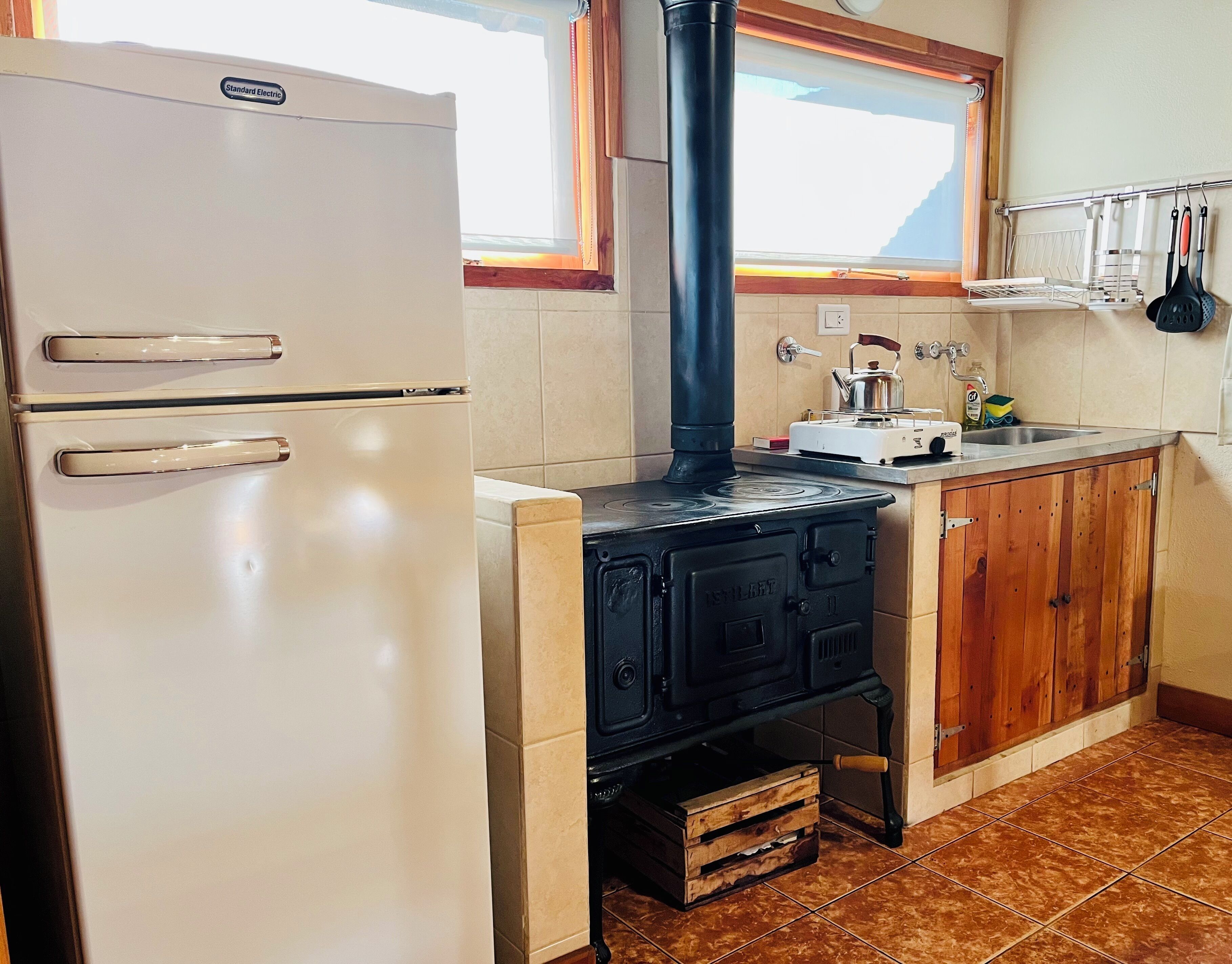 Fly Fishing Cabin. Coast River.