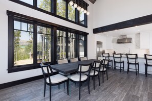 Dining - Magnificent Mountain Views, 6 Bedroom 6.5 Bath, Private Lodge, Ski in/out (Big Sky)