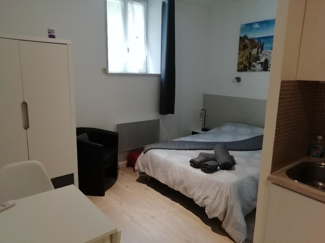 Comfortable furnished studio on the ground floor very close to the thermal baths (n°36)