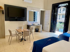Room, 2 Double Beds | Down comforters, individually furnished, bed sheets