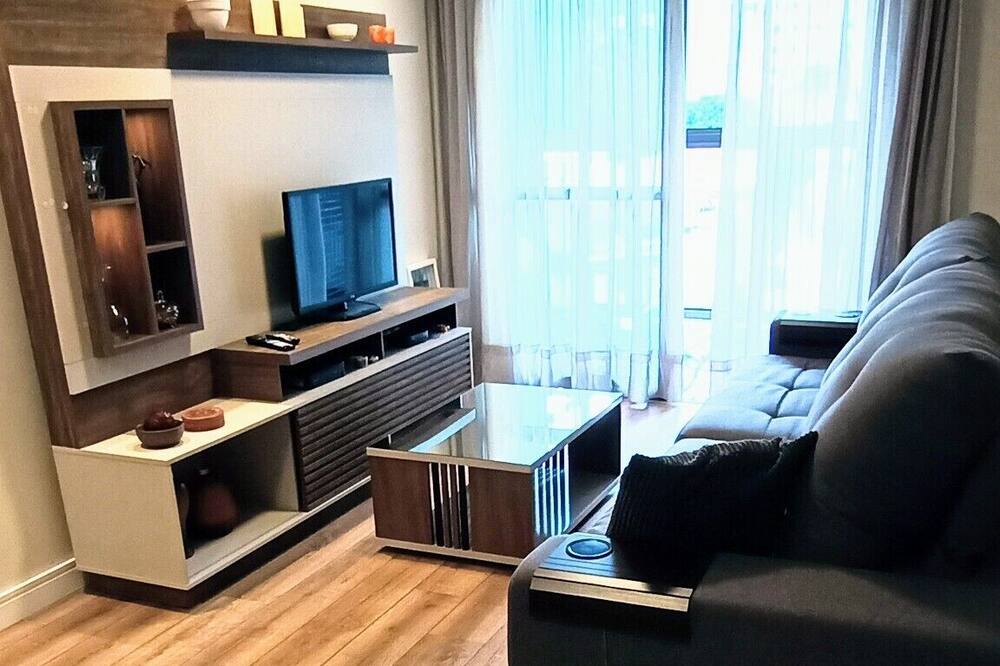 New apartment, luxury design, 92m2, 2br, 2b, 2gar, office, barbecue.