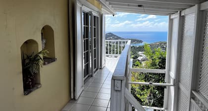 Cottage-like West Indie town house. Perfect for two couples or a family!
