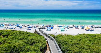 Luxurious Sea Grove Home with beach view and private beach Access.