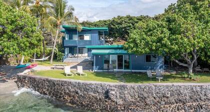 Spectacular Oceanfront Puako Cottage