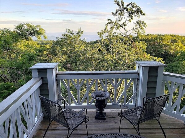 Property grounds - Enjoy all 4 seasons at this spacious, pet friendly home! Great views, sleeps 10  (Wintergreen Resort)