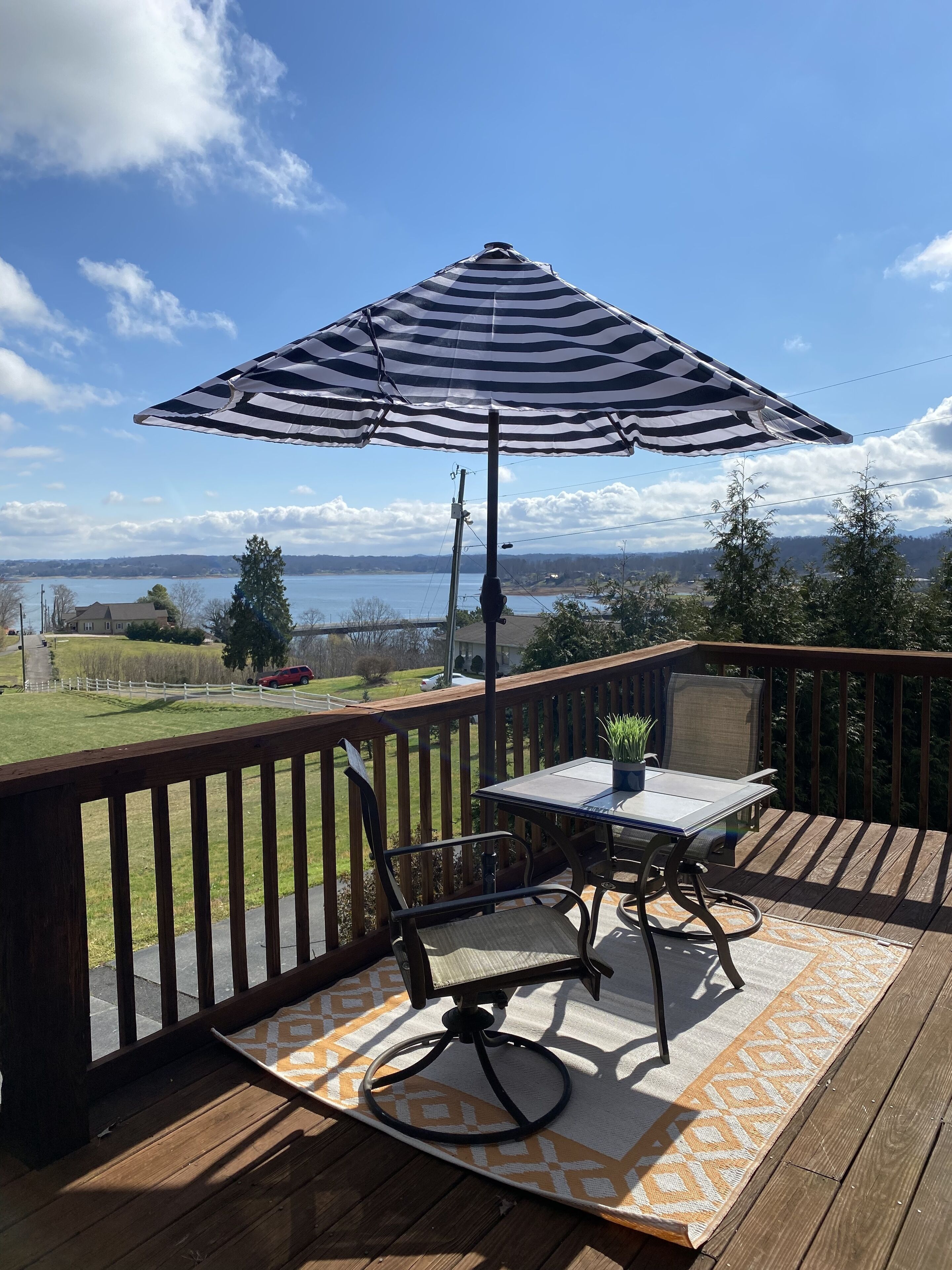 Lake view with pool “No Wake Zone”