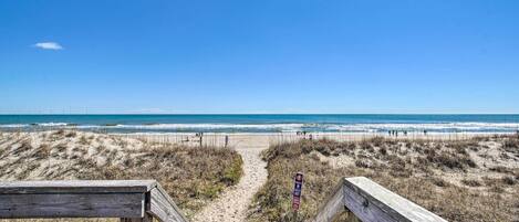 Beach nearby