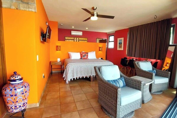 1 bedroom, desk, iron/ironing board, free WiFi