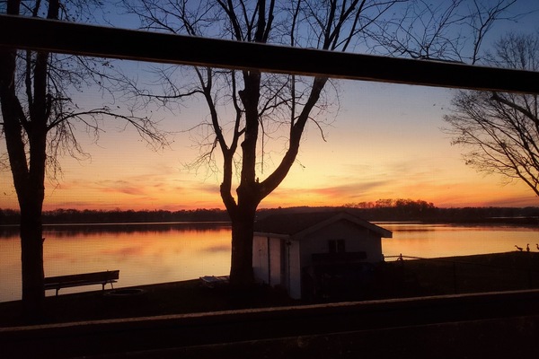 Vue depuis l’hébergement