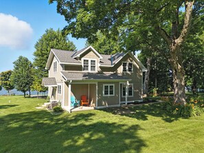 Exterior - Updated Door County Lake House | Sunsets, Fire Pit, Family-Friendly (Sturgeon Bay)