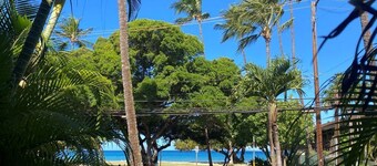 Super cute, 1st floor unit across from the beach, a 1-minute walk to the beach!