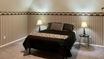 4 slaapkamers, een strijkplank/strijkijzer, gratis wifi, beddengoed