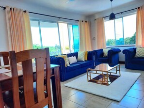 Elite Apartment | Living area - Stay.Plus Queen's Royal Apartments Nyali (Mombasa)