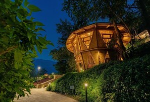 Bamboo Cottage (NOT for 0-3 yr infants / 60+ Senior Citizens) | In-room safe, bed sheets - ONENESS Rishikesh by Ganga Kinare- A Luxury Wilderness Resort (Narendranagar)