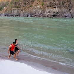 Playa privada, playa de arena blanca y toallas de playa