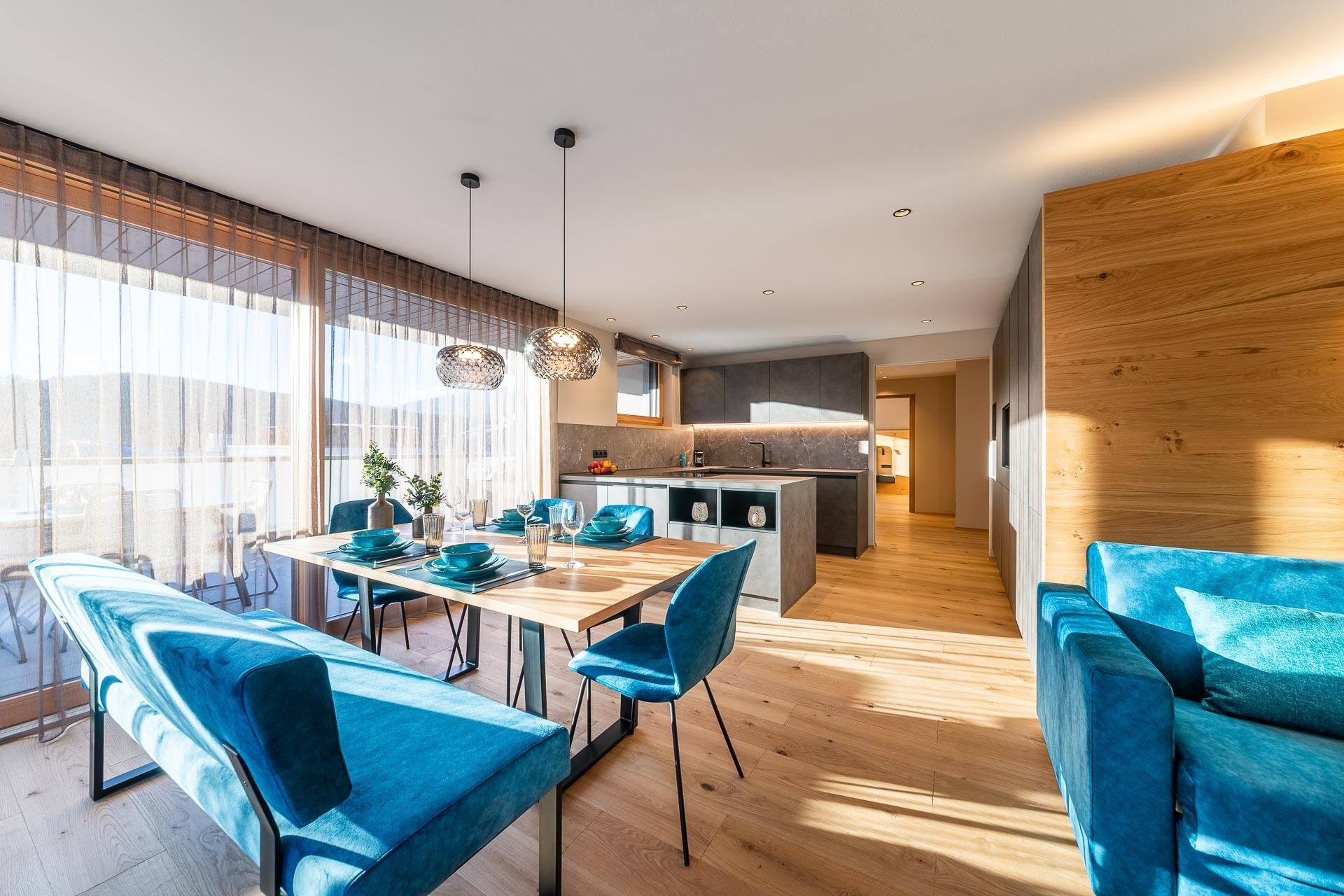 City Loft Family with whirlpool in the city center, skiing and hiking fun guaranteed.