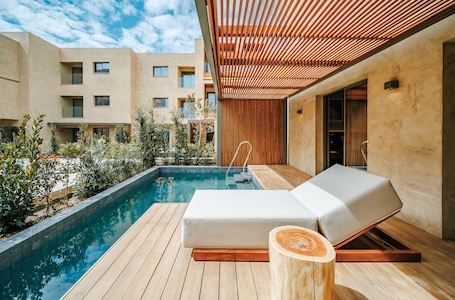 Moonflower Suite with Private Plunge Pool | Teras/patio