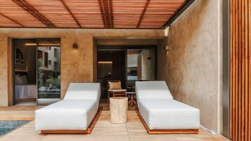 Moonflower Suite with Private Plunge Pool | Terrace/patio