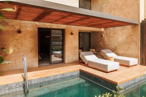 Moonflower Suite with Private Plunge Pool | Terraza o patio
