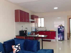 Living area - Stay.Plus Saphire Court Apartment (Nairobi)