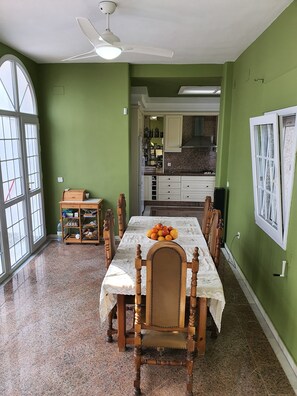 Dining - Finca Campo Viejo with Garden, Terrace & Wi-Fi (Isla Cristina)