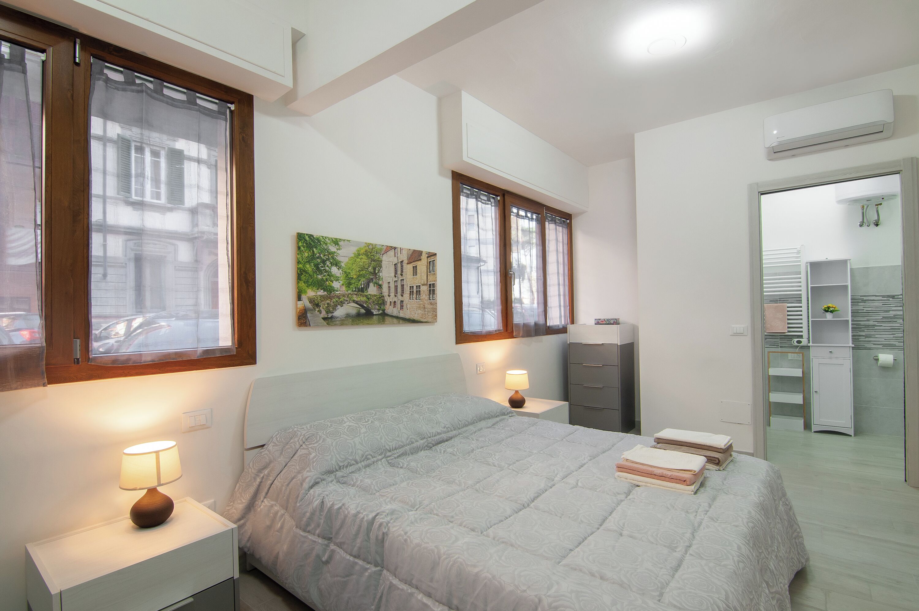 1 Schlafzimmer, kostenloses WLAN, Bettwäsche, Rollstuhlgeeignet