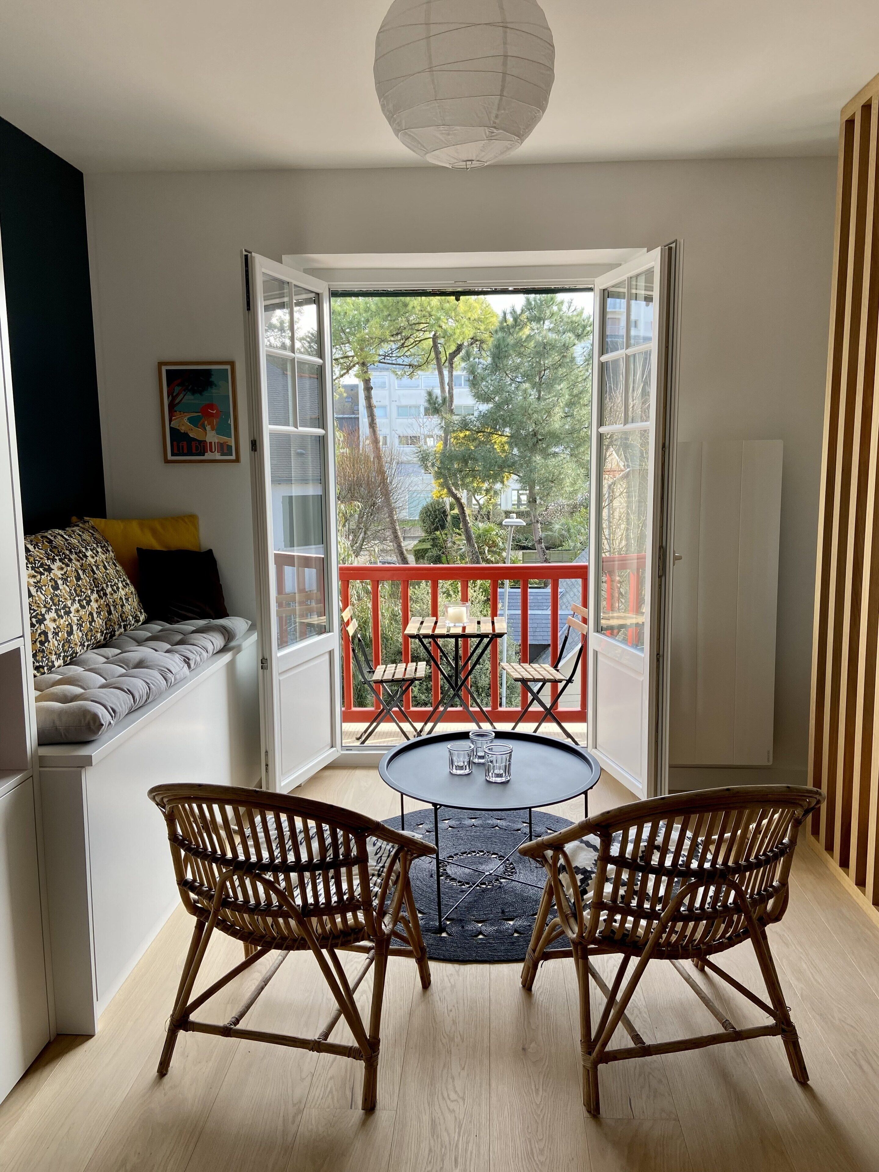 LA BAULE CHARMING STUDIO 100 m from the beach