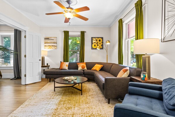 TV, video games, table football, offices