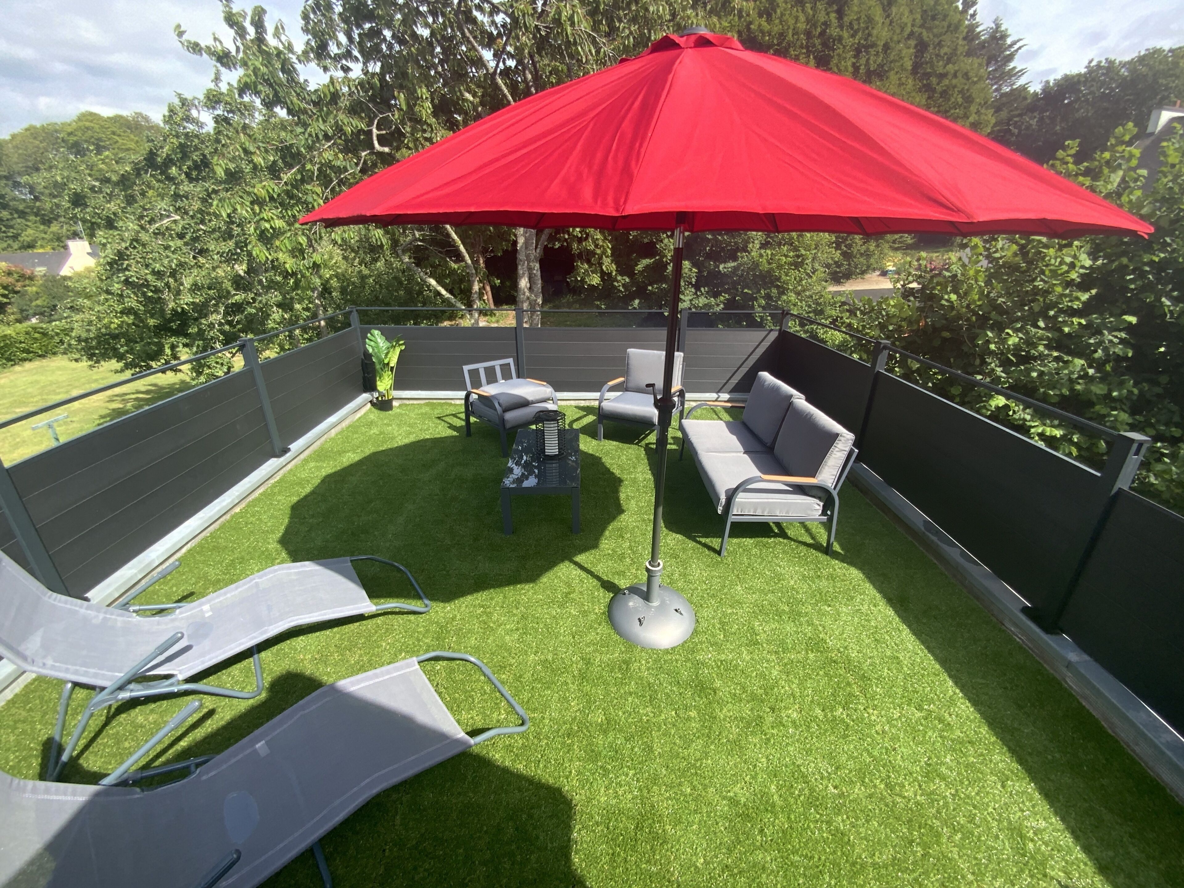 In the countryside, near the sea and towns with jacuzzi