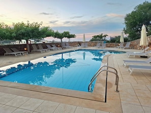 Seasonal outdoor pool
